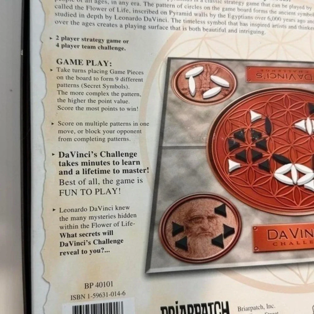 DaVinci Challenge Strategy Board Game,Award-Winning, Game Night, Family, Friends
